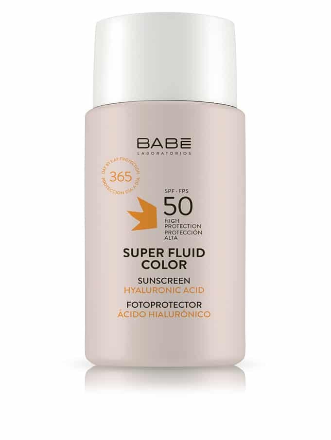 Super Fluid Color Sunscreen SPF 50 Laboratorios Babe